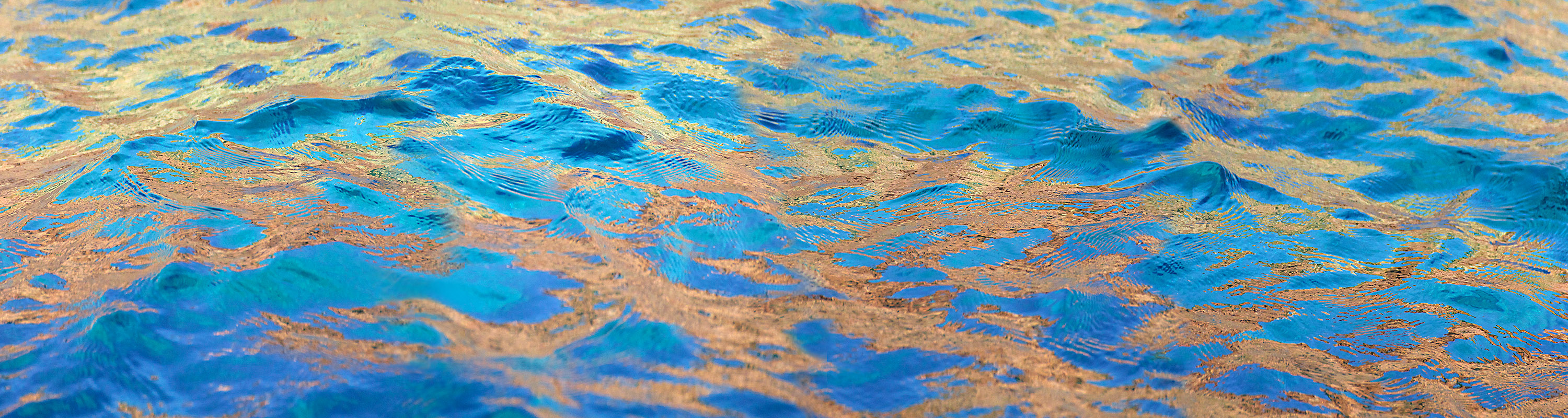 Magic Water - Türkisblau mit Orange-Spiegel 2